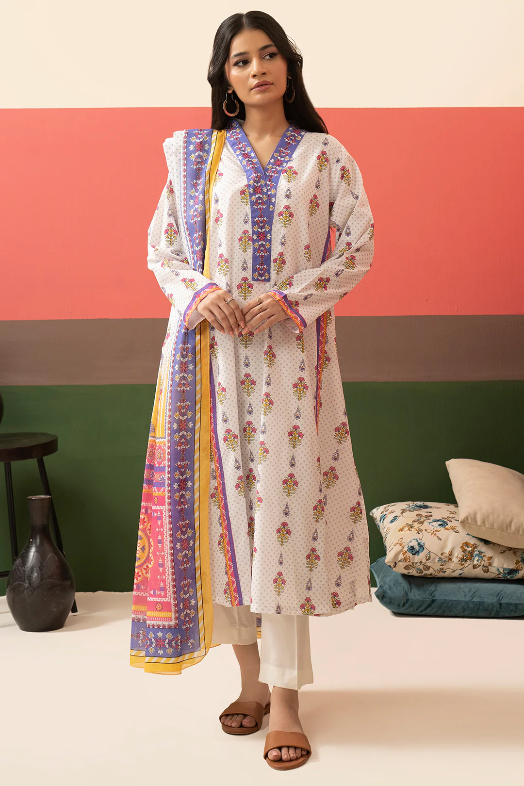Kurta Dupatta - 1966 - Image 2