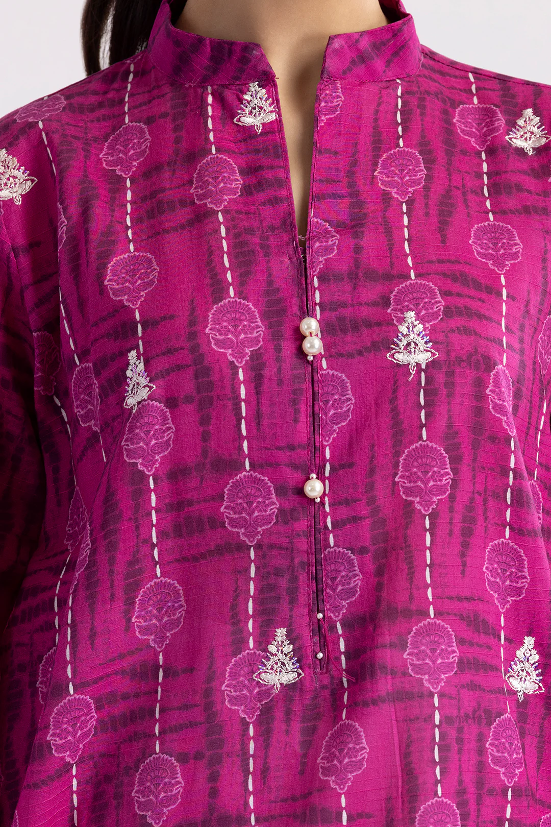 Embroidered Kurta Dupatta - 2007 - Image 3