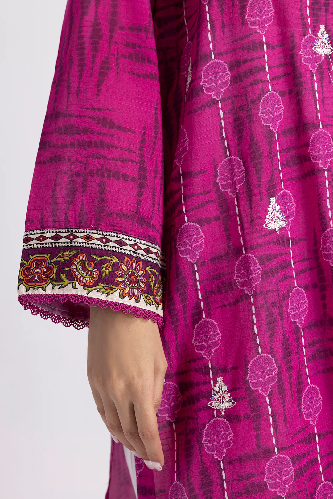 Embroidered Kurta Dupatta - 2007 - Image 4
