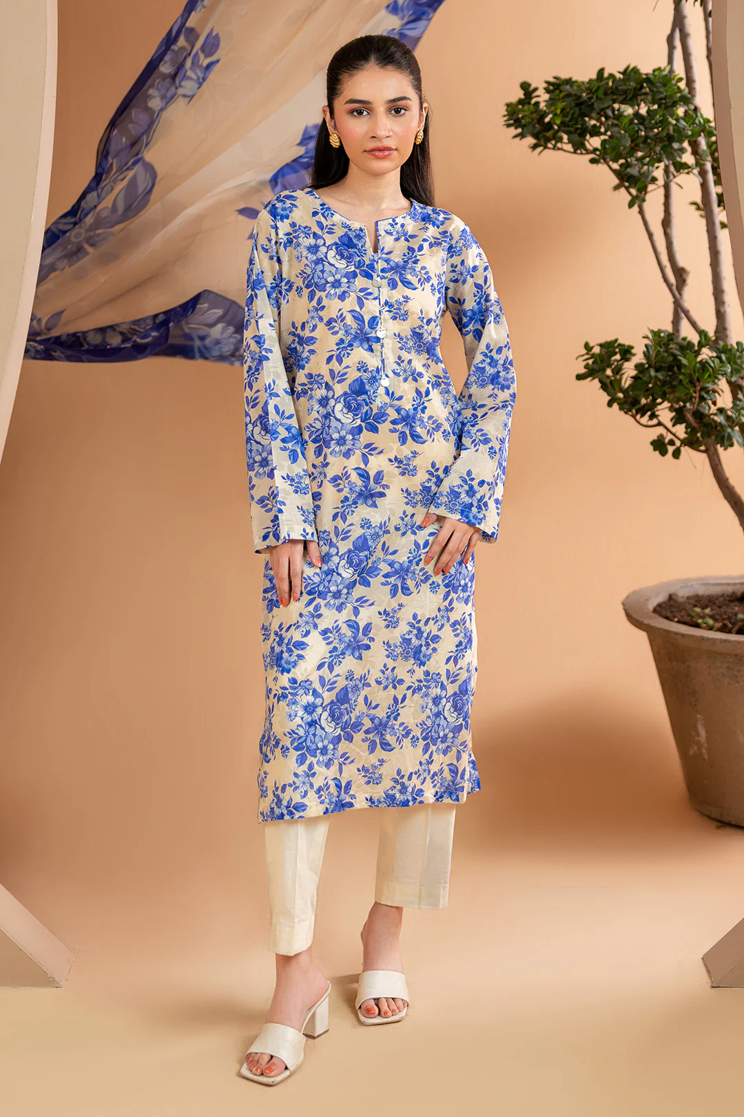 Kurta Dupatta - 2099 - Image 4