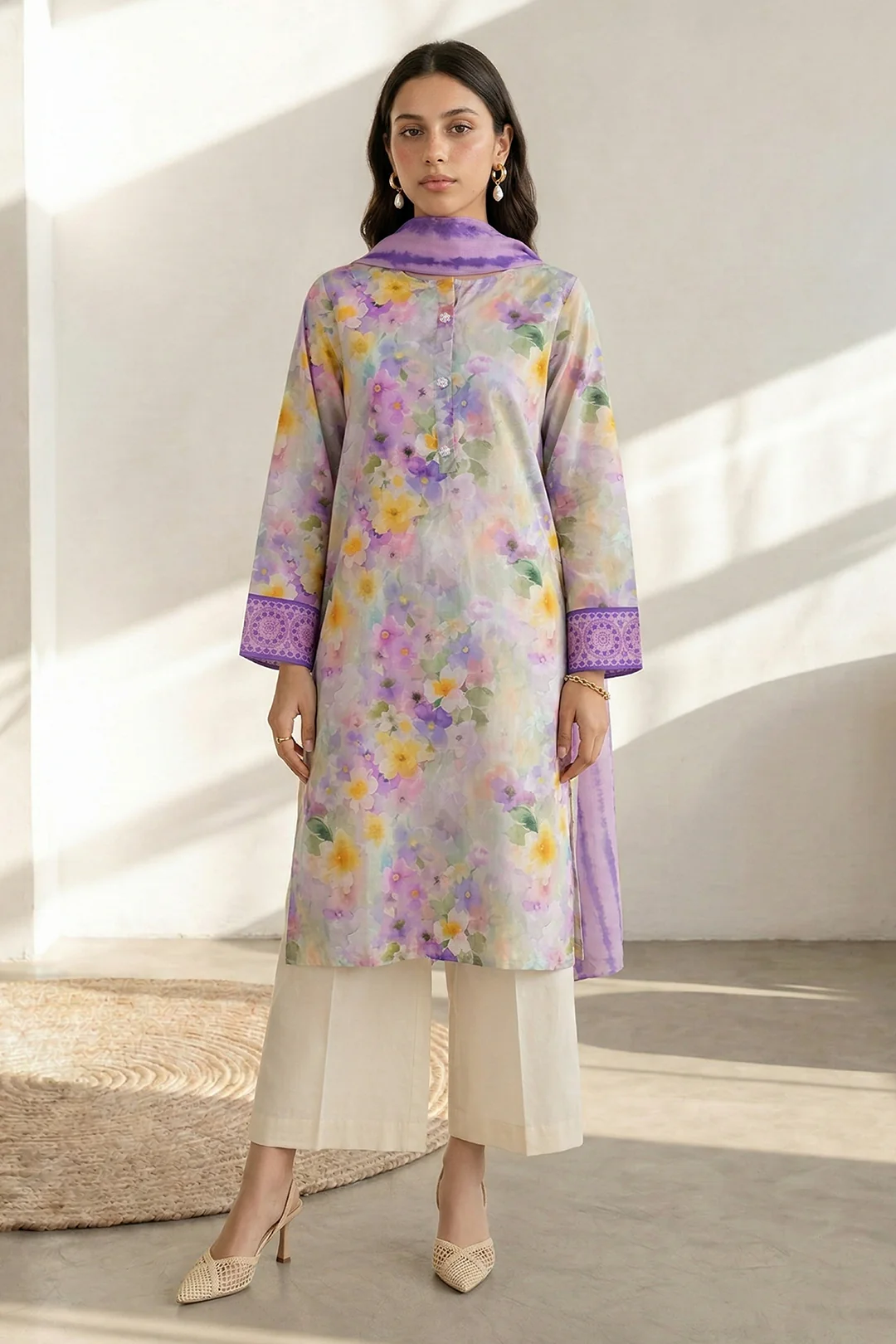Kurta Dupatta - 2654 - Image 2