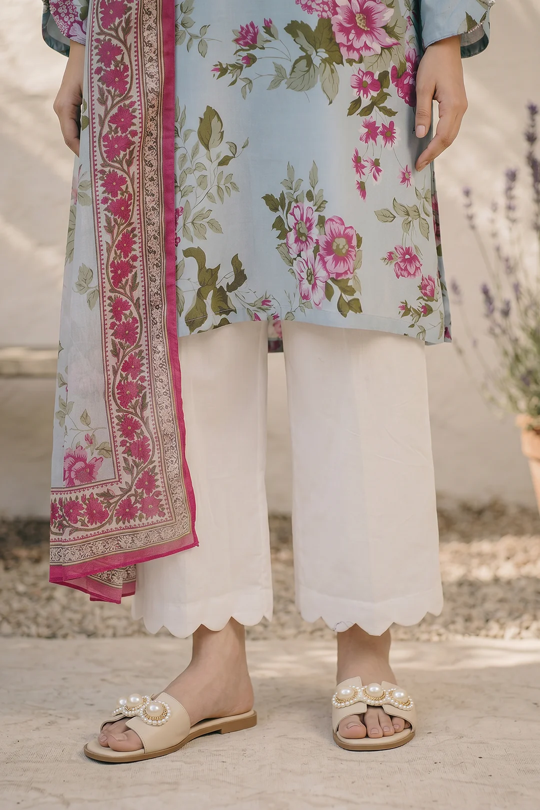 Kurta Dupatta - 3129 - Image 7