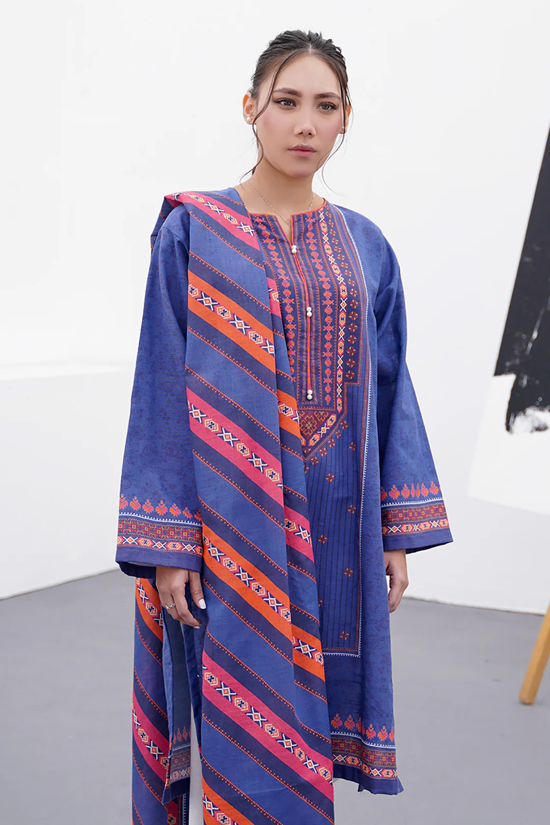 Kurta Dupatta - 0733 - Image 3