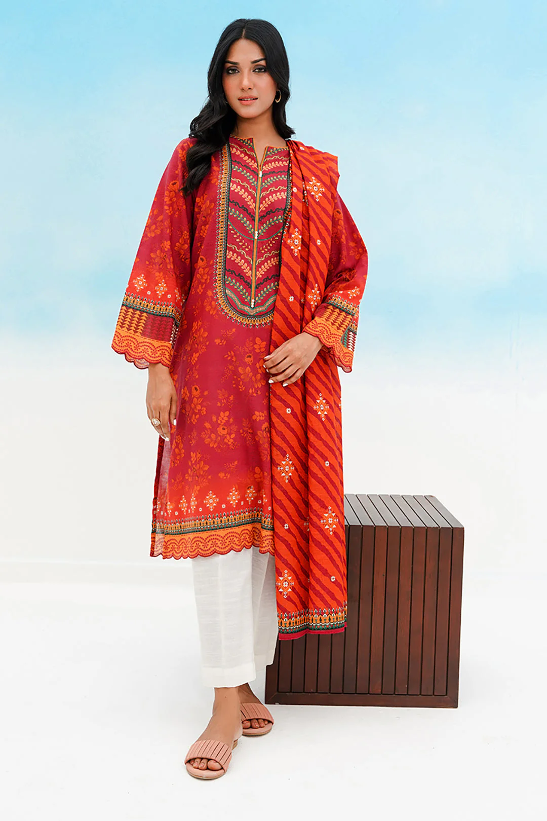 Kurta Dupatta - 1358 - Image 3