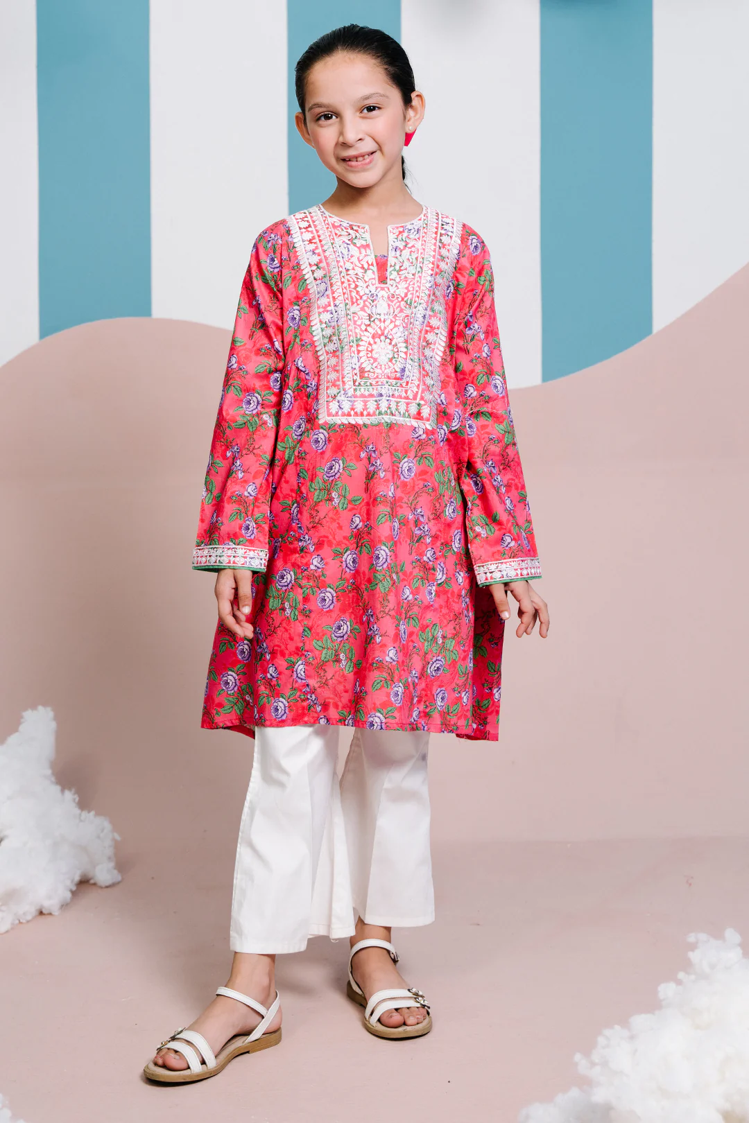 Embroidered Kurta - 1453