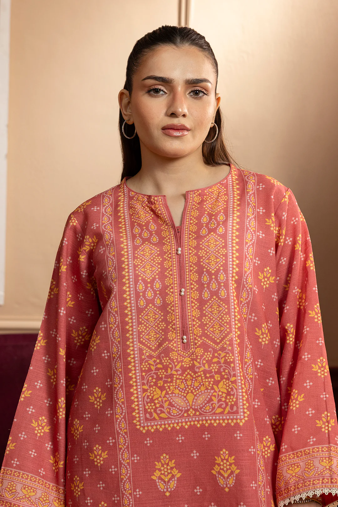 Kurta Shawl Trouser - 2862 - Image 4