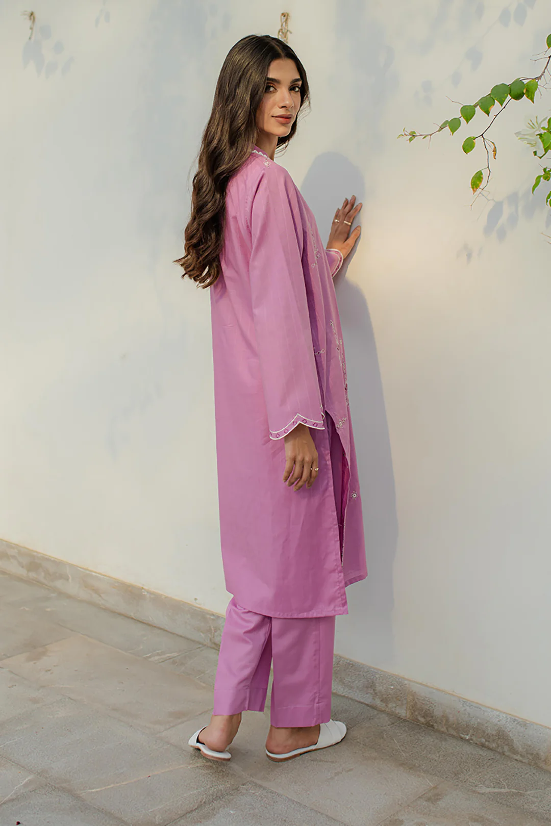 Embroidered Kurta Trouser - 1485 - Image 3