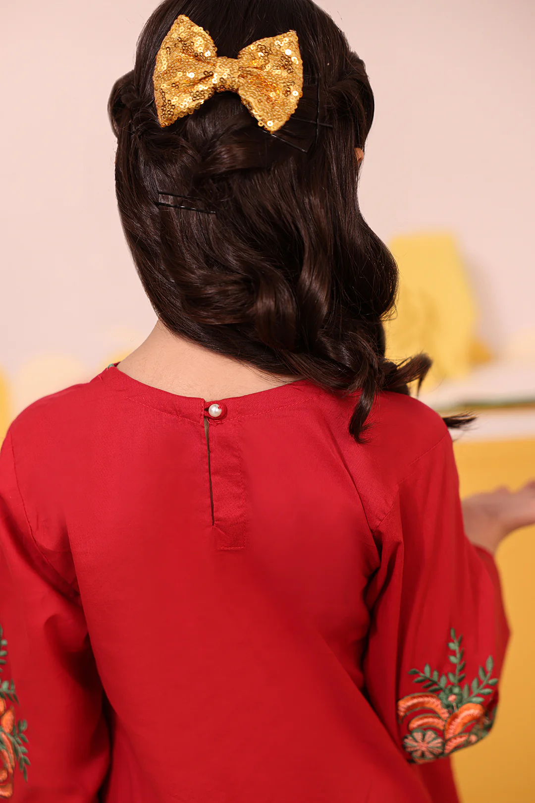 Embroidered Kurta Trouser - 2635 - Image 5