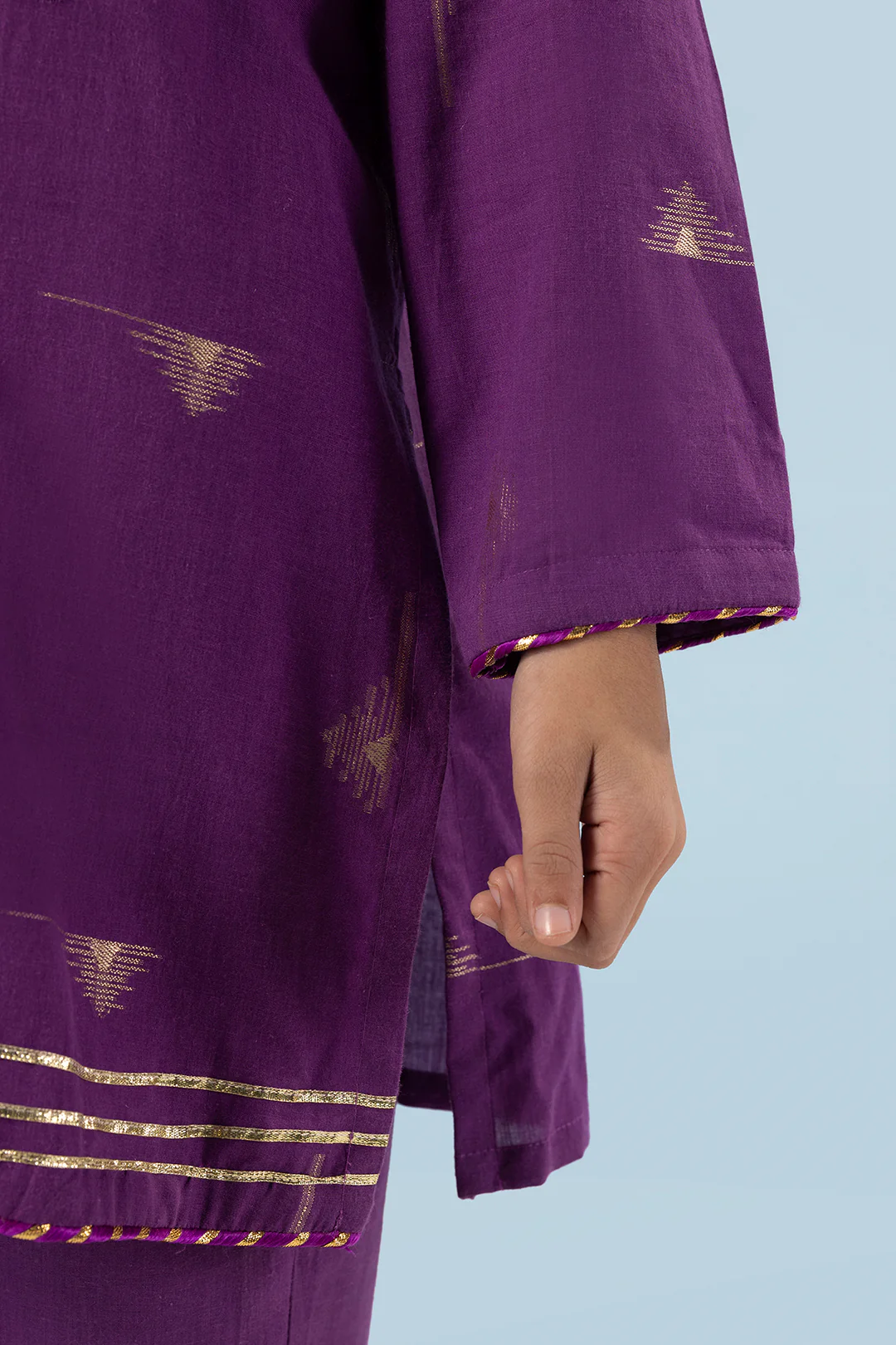 Embroidered Kurta Trouser - 2201 - Image 10