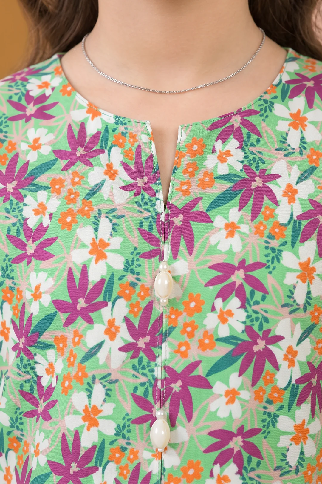 Embroidered Kurta Trouser - 2469 - Image 3