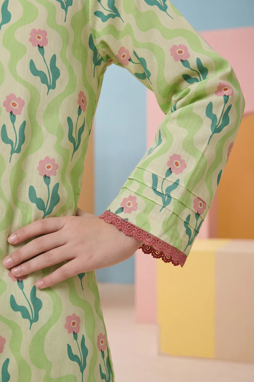 Kurta Trouser - 2618 - Image 4