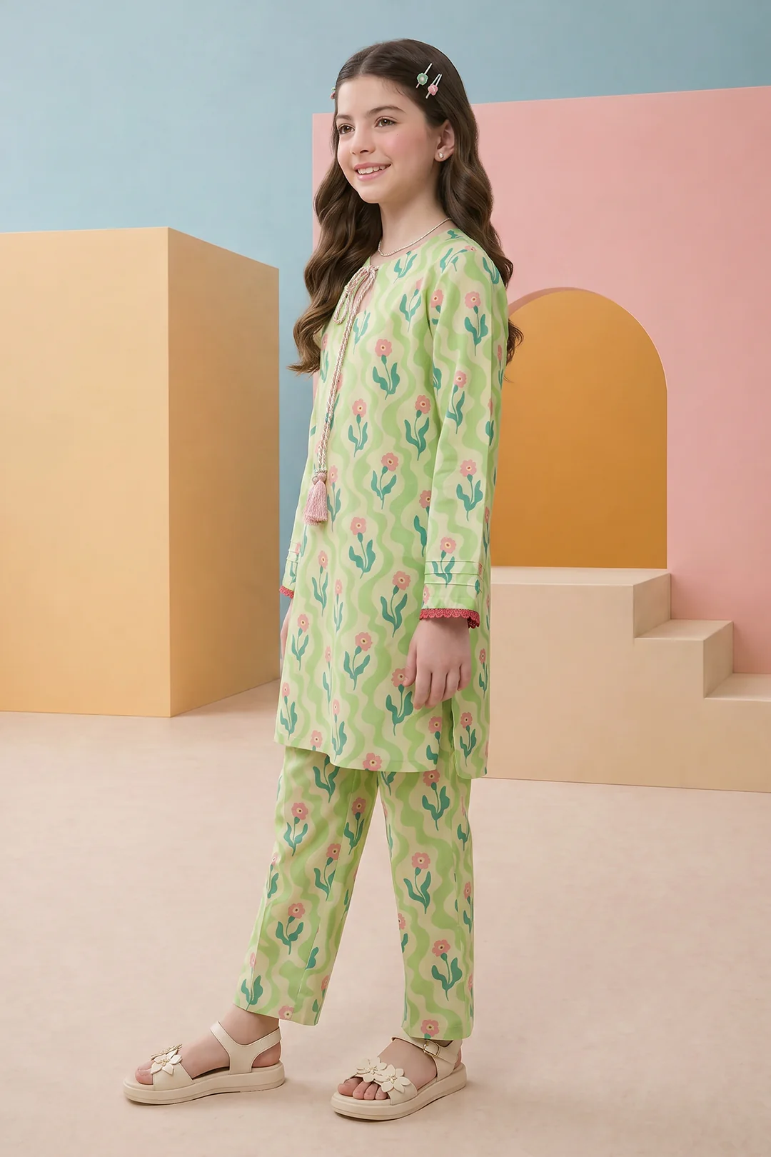 Kurta Trouser - 2618 - Image 5