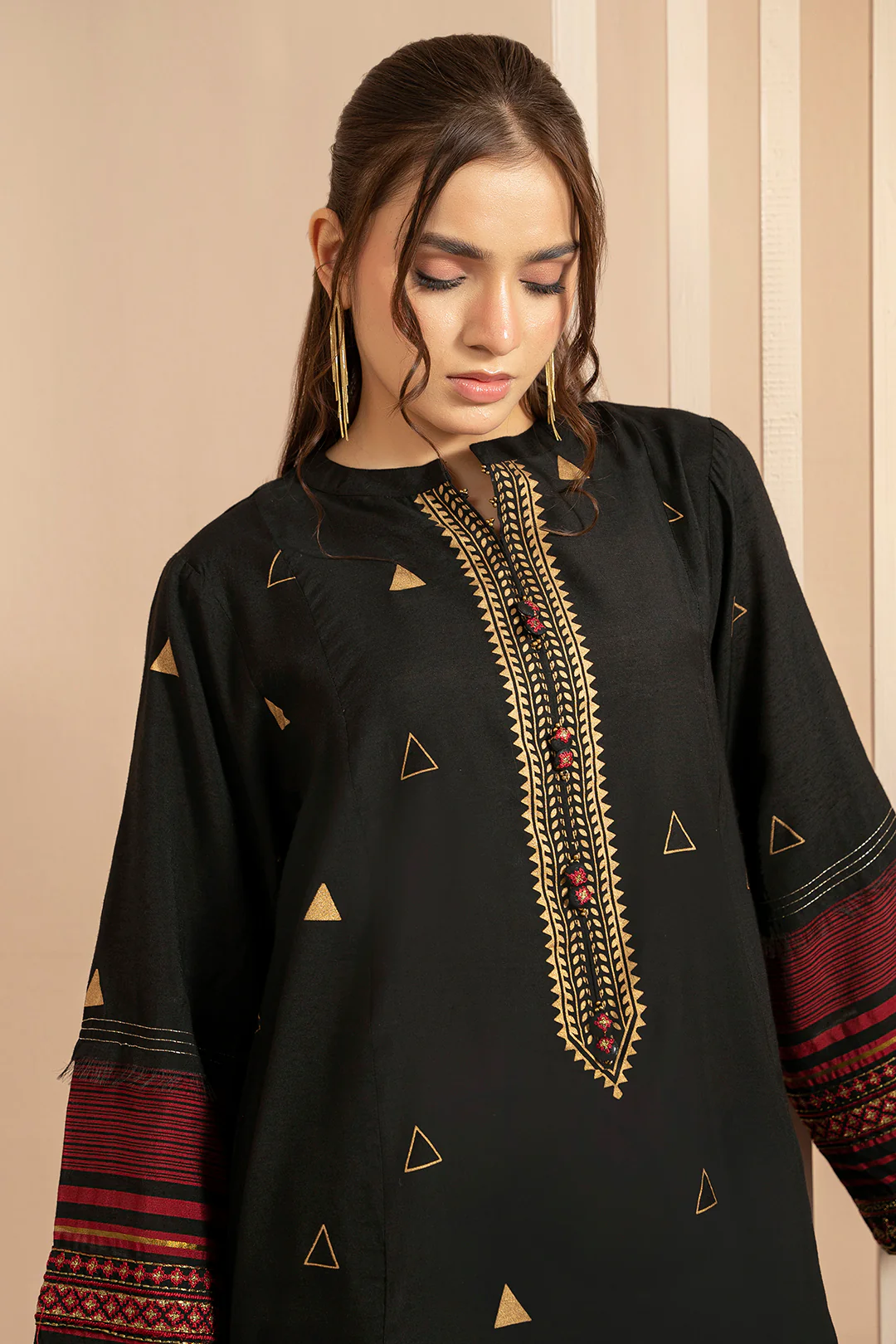 Embroidered Kurta Trouser - 3324 - Image 2