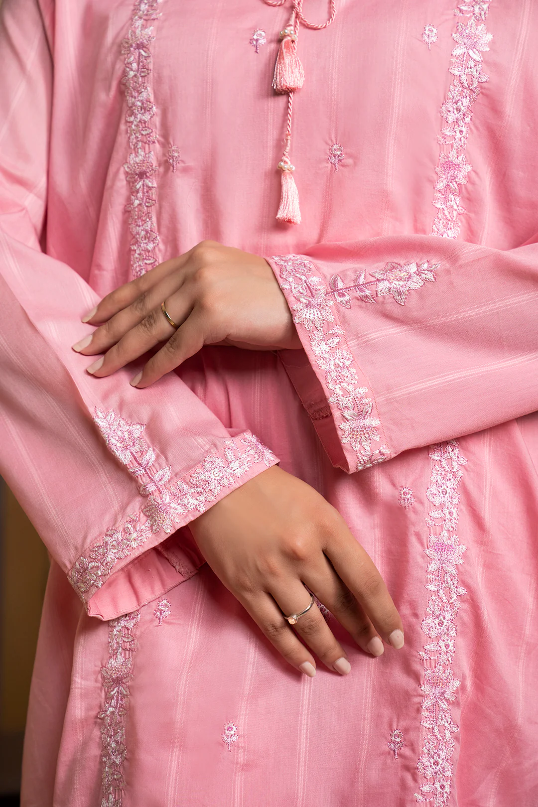 Embroidered Kurta Trouser - 1447 - Image 6