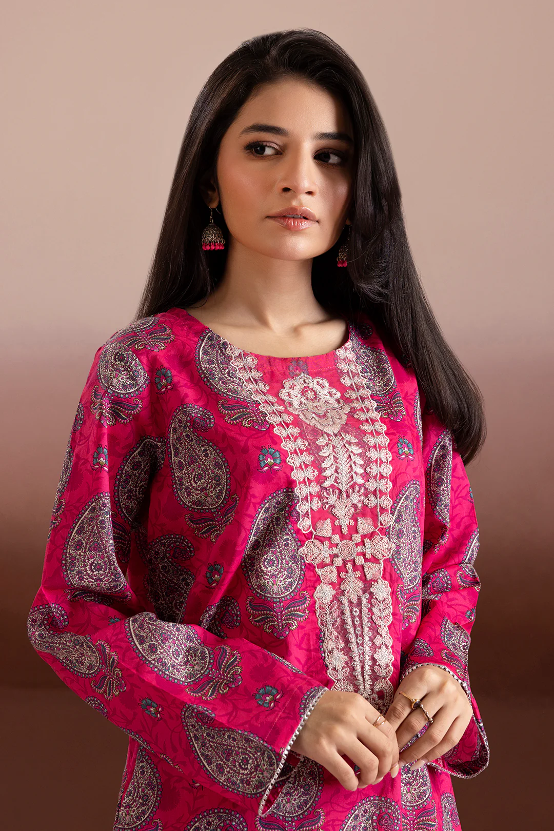 Embroidered Kurta Trouser - 1822 - Image 2