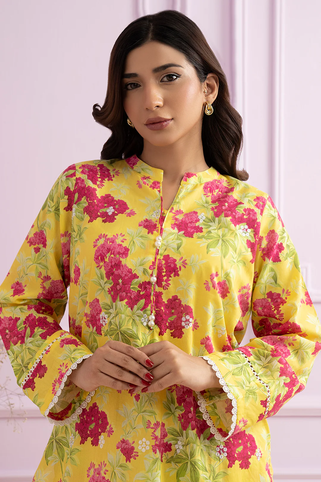 Embroidered Kurta Trouser - 1922 - Image 2