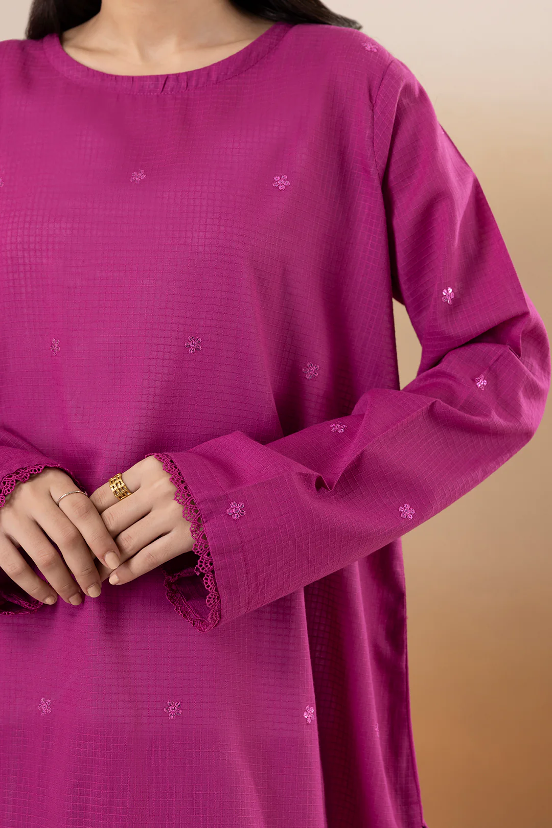 Embroidered Kurta Trouser - 2015 - Image 4