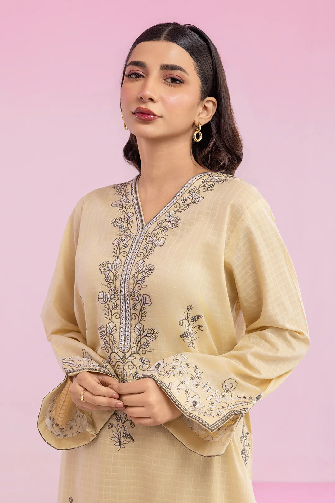 Embroidered Kurta Trouser - 2829 - Image 2