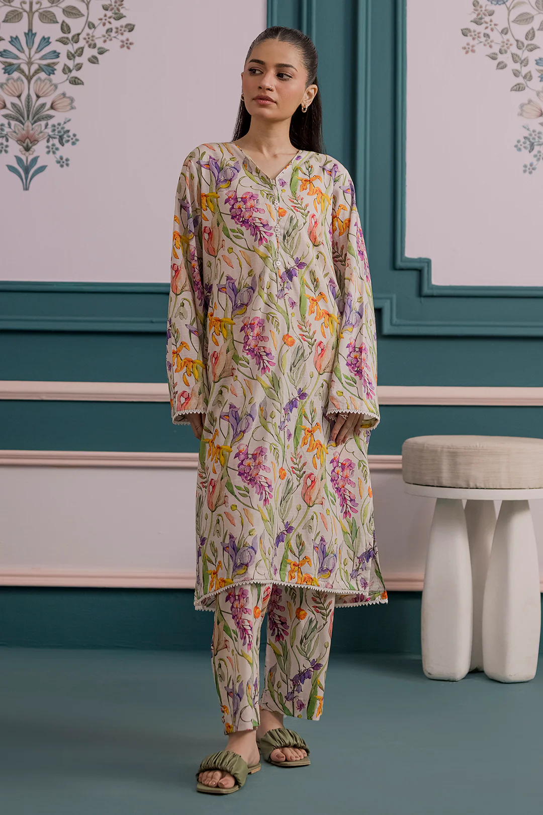 Kurta Trouser - 2358