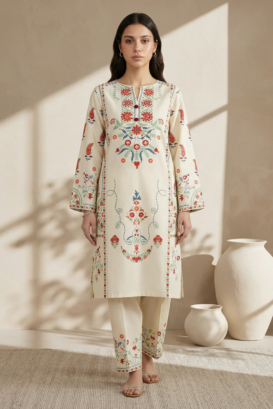 Kurta Trouser - 2363