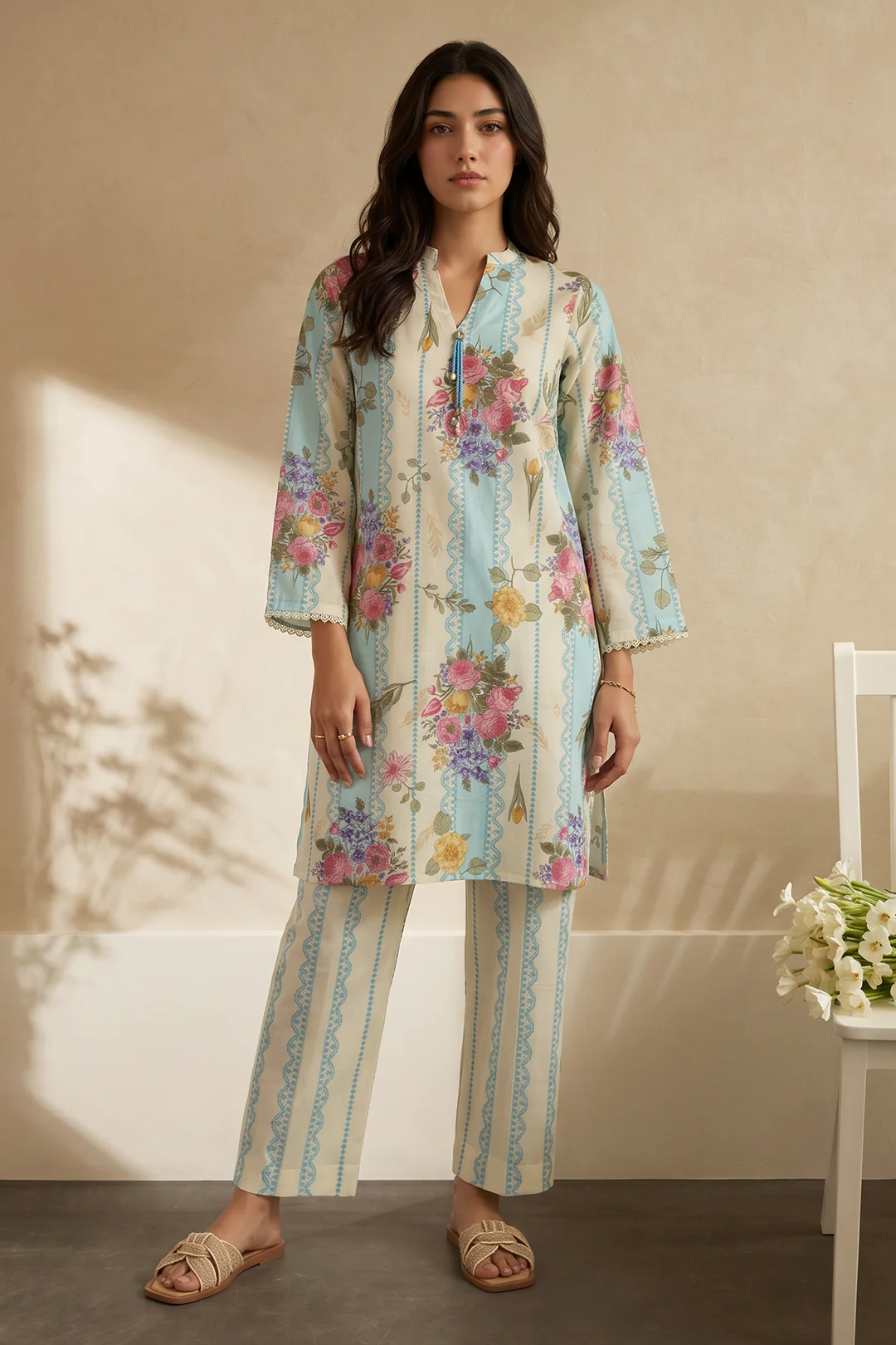 Kurta Trouser - 3093