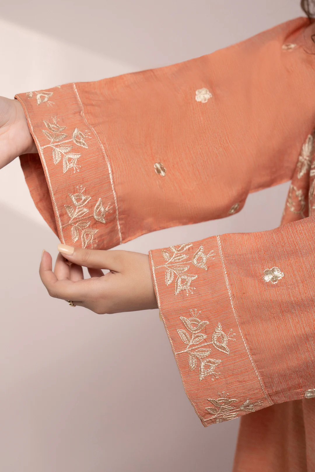 Embroidered Kurta Trouser - 3365 - Image 8
