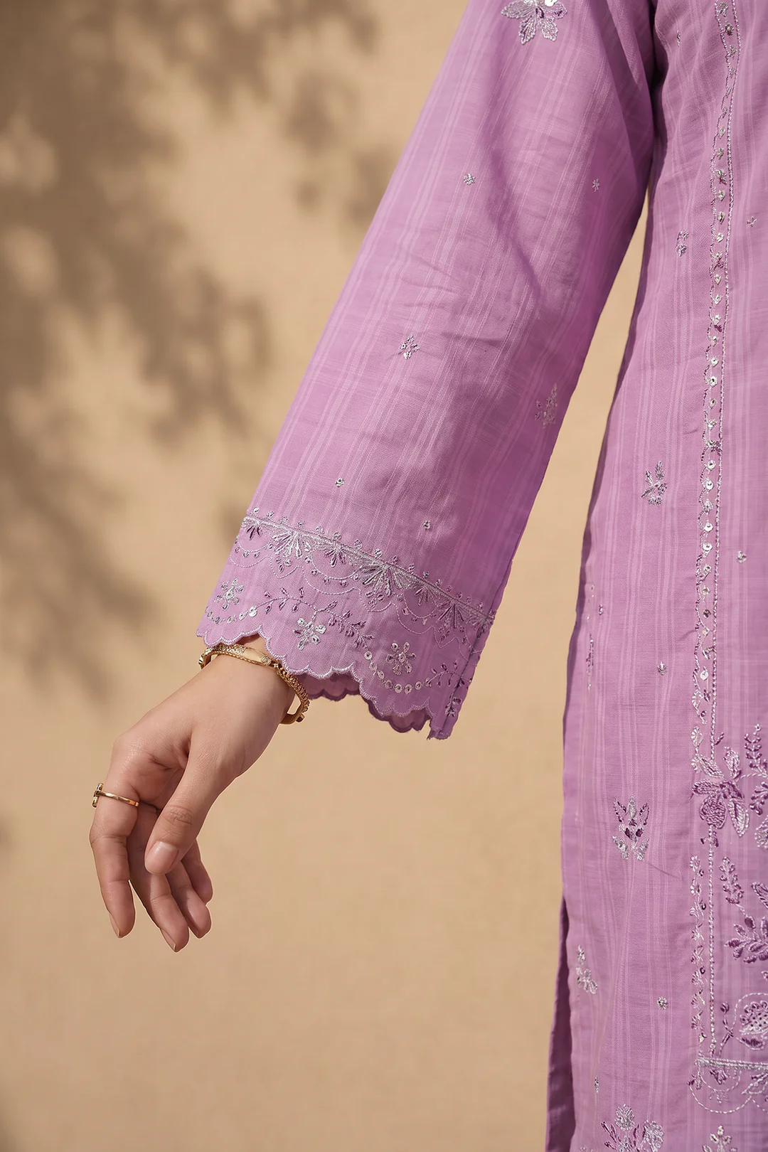 Embroidered Kurta Trouser - 2545 - Image 5