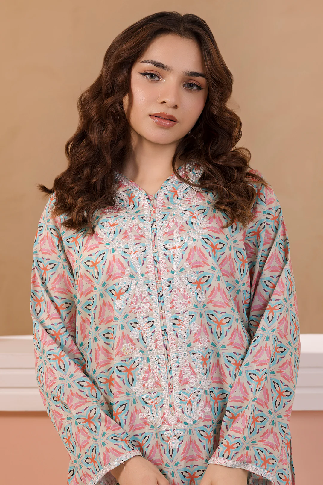 Embroidered Kurta - 2799