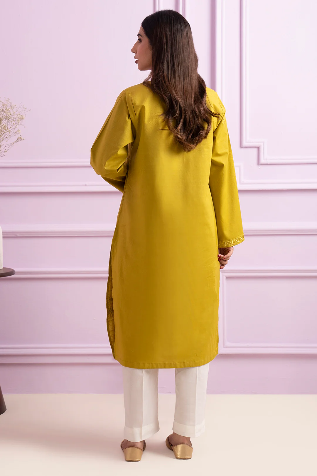 Embroidered Kurta - 3235 - Image 7