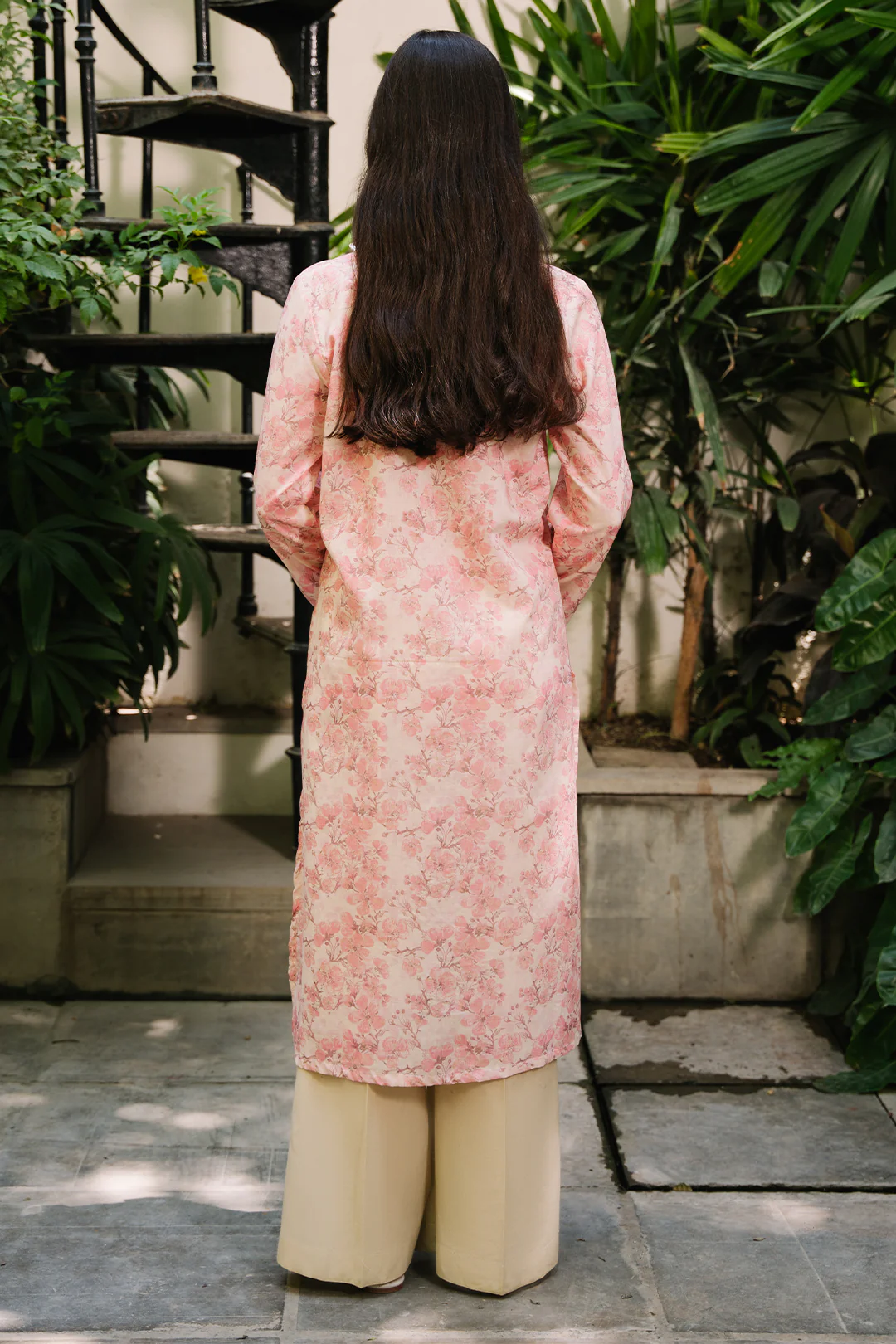 Embroidered Kurta - 2045 - Image 5