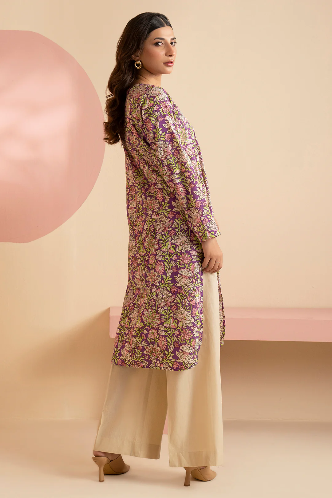 Embroidered Kurta - 1886 - Image 7