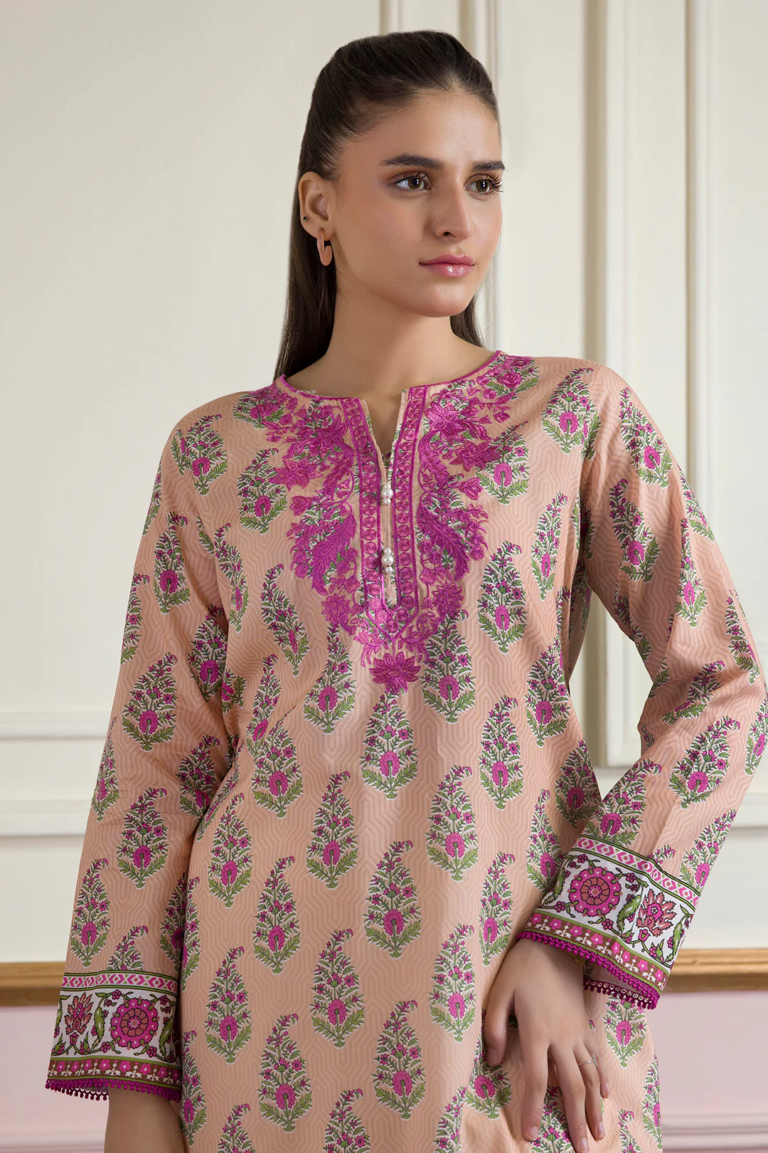 Embroidered Kurta - 1951