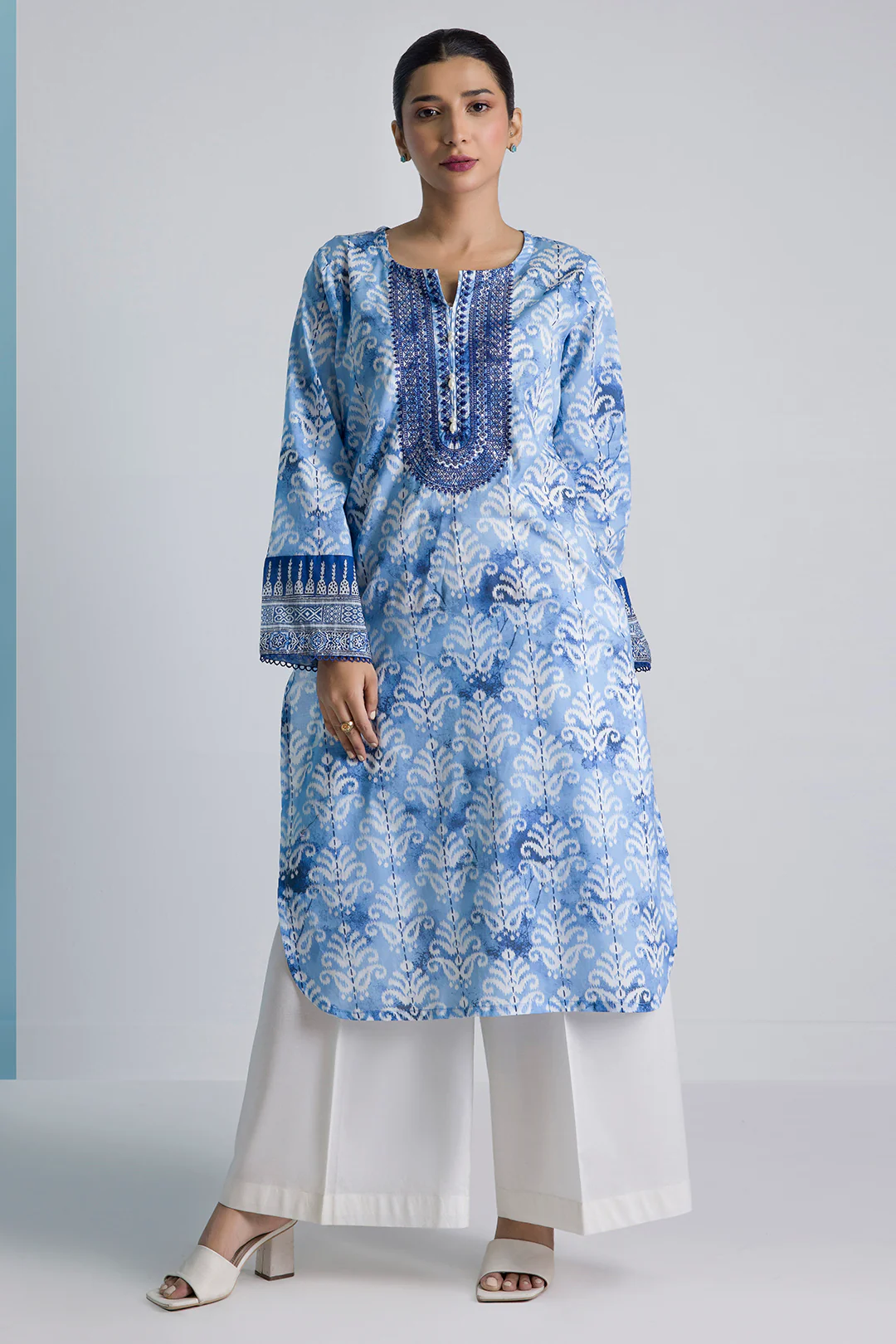Embroidered Kurta - 1999 - Image 4