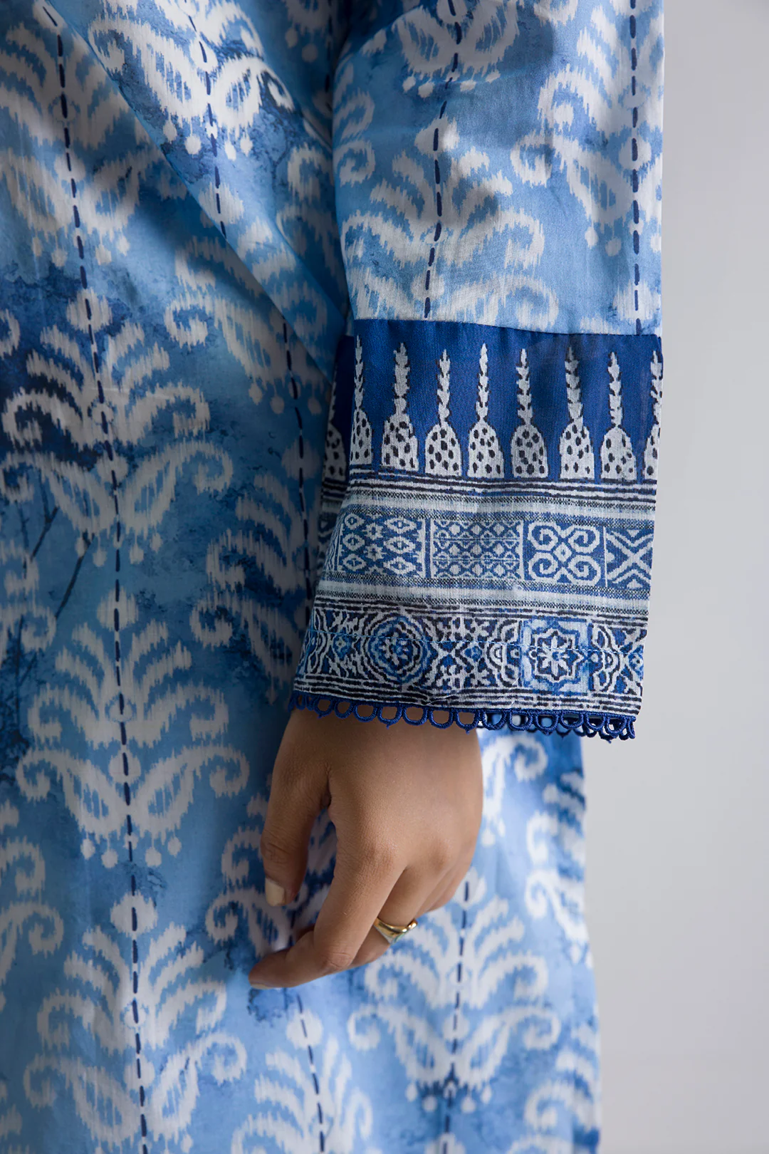 Embroidered Kurta - 1999 - Image 5