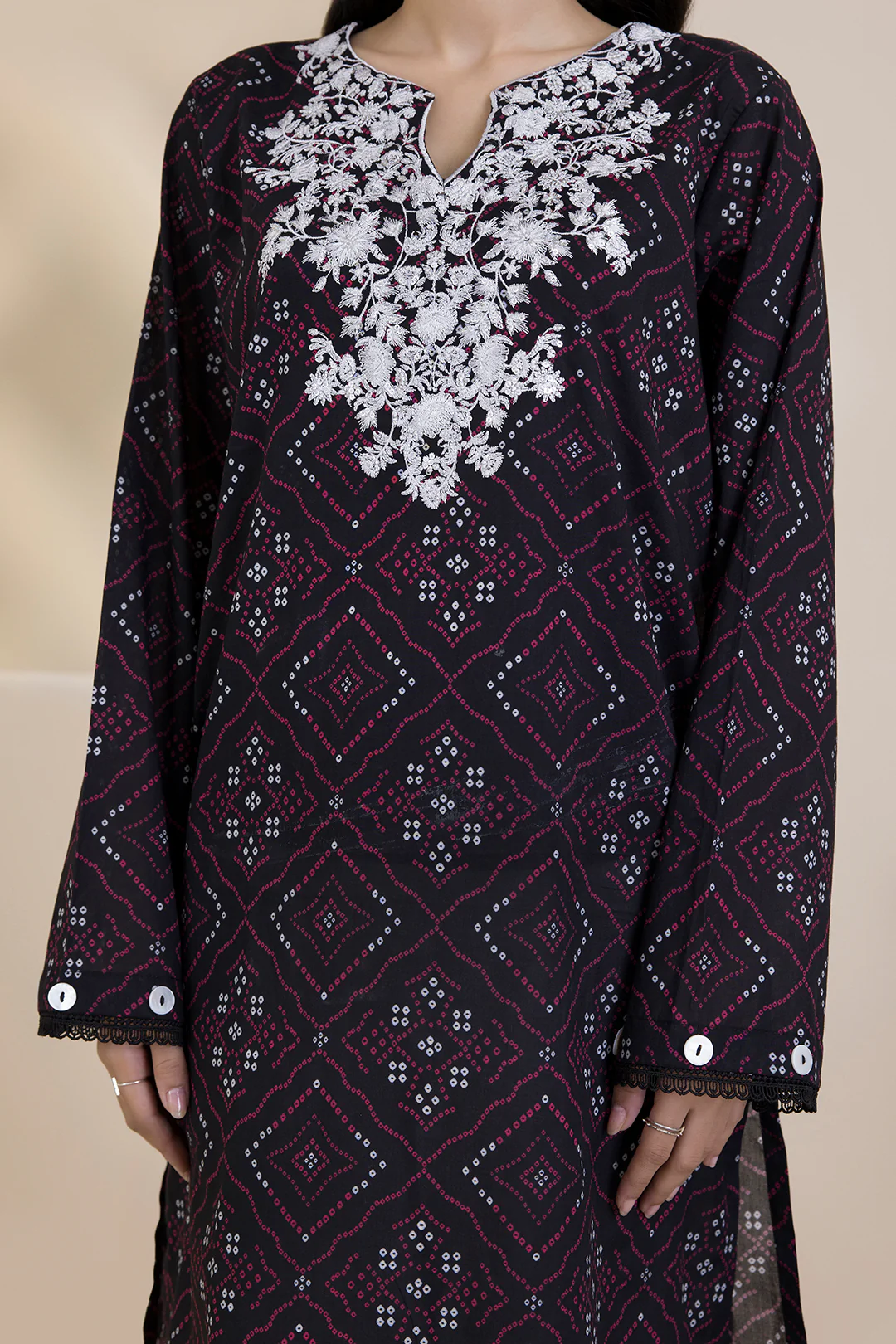 Embroidered Kurta - 2031 - Image 6