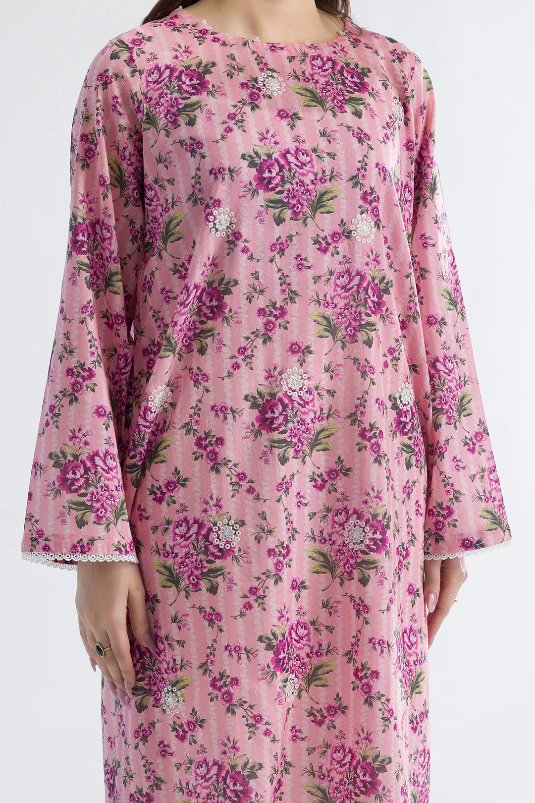 Embroidered Kurta - 2033 - Image 2