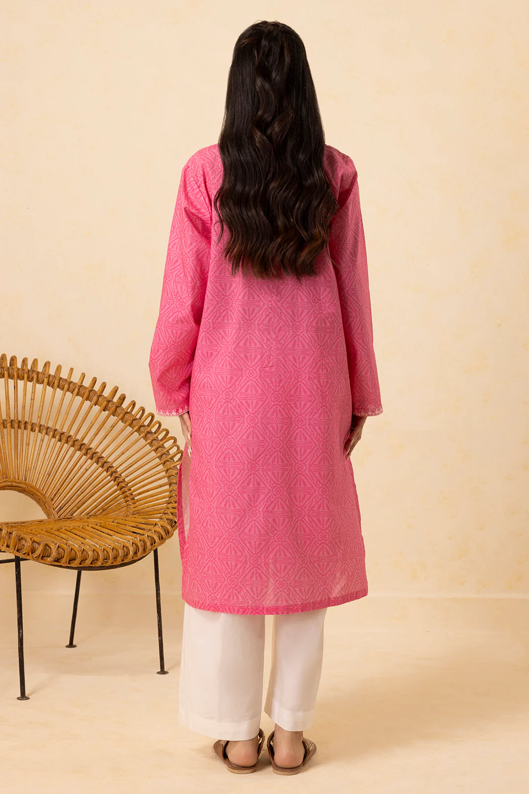 Embroidered Kurta - 2073 - Image 8