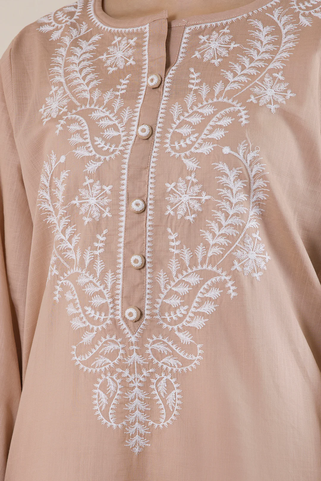 Embroidered Kurta - 2500 - Image 4