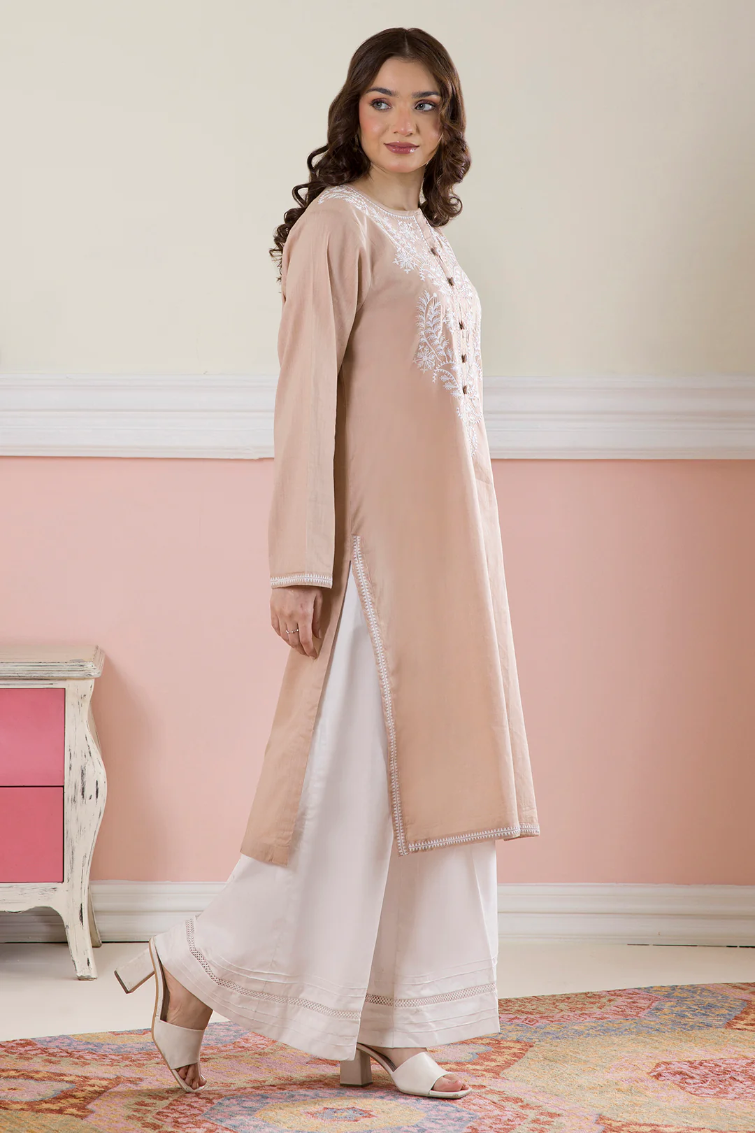 Embroidered Kurta - 2500 - Image 6