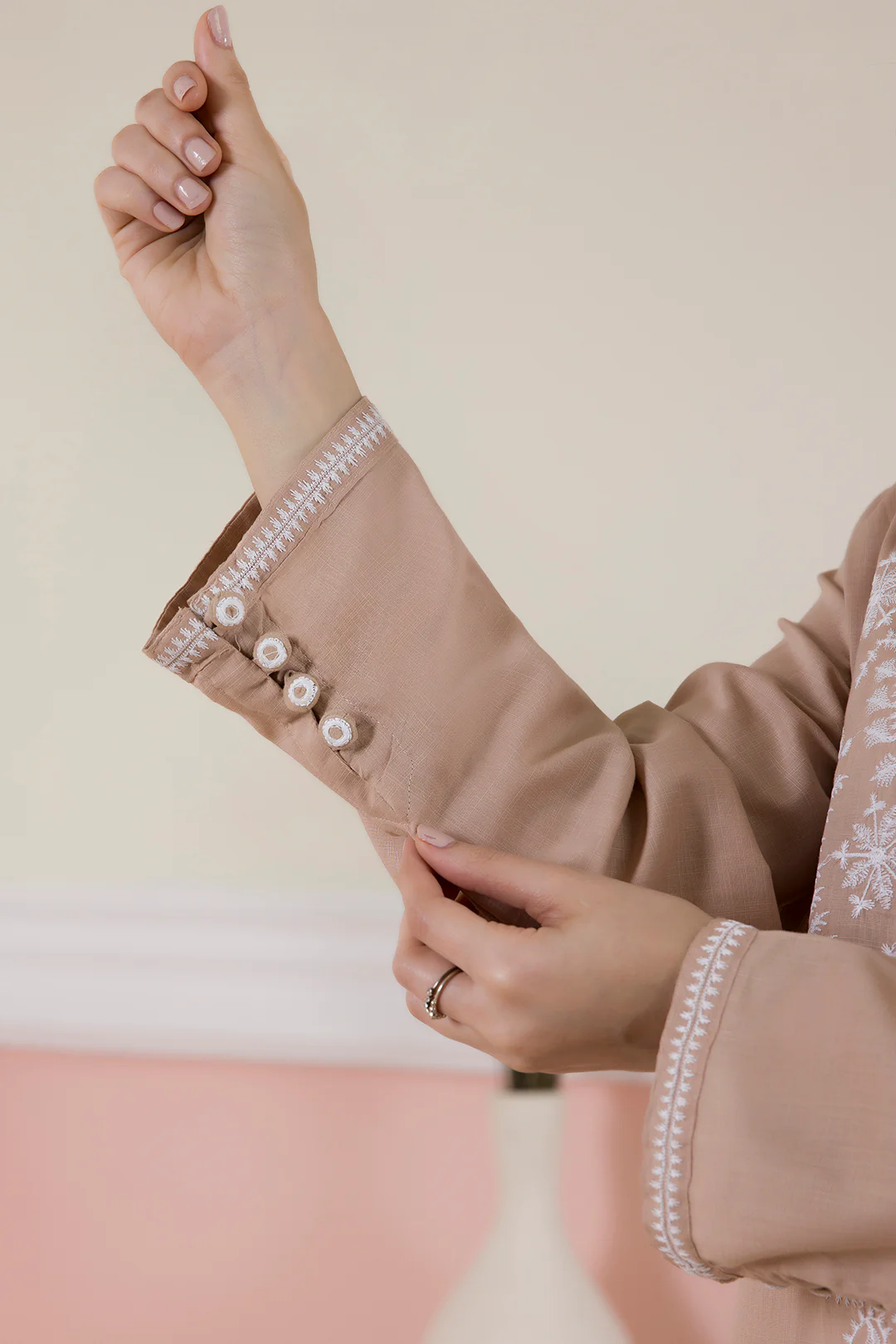 Embroidered Kurta - 2500 - Image 7