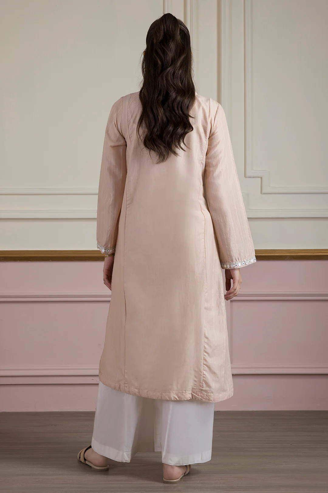 Embroidered Kurta - 2620 - Image 9