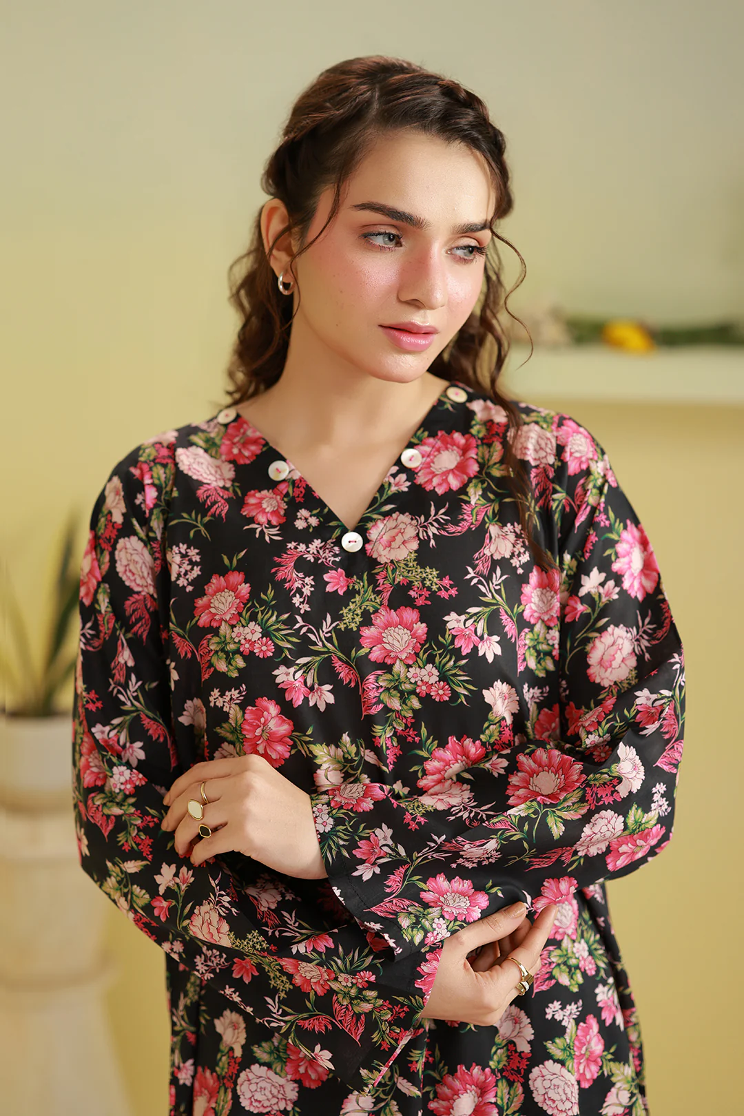 Embroidered Kurta - 3047 - Image 3