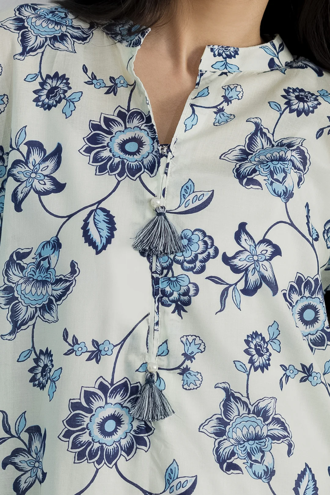 Embroidered Kurta - 3051 - Image 3