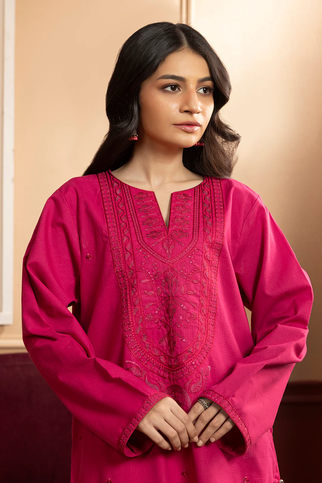 Embroidered Kurta - 3101 - Image 2