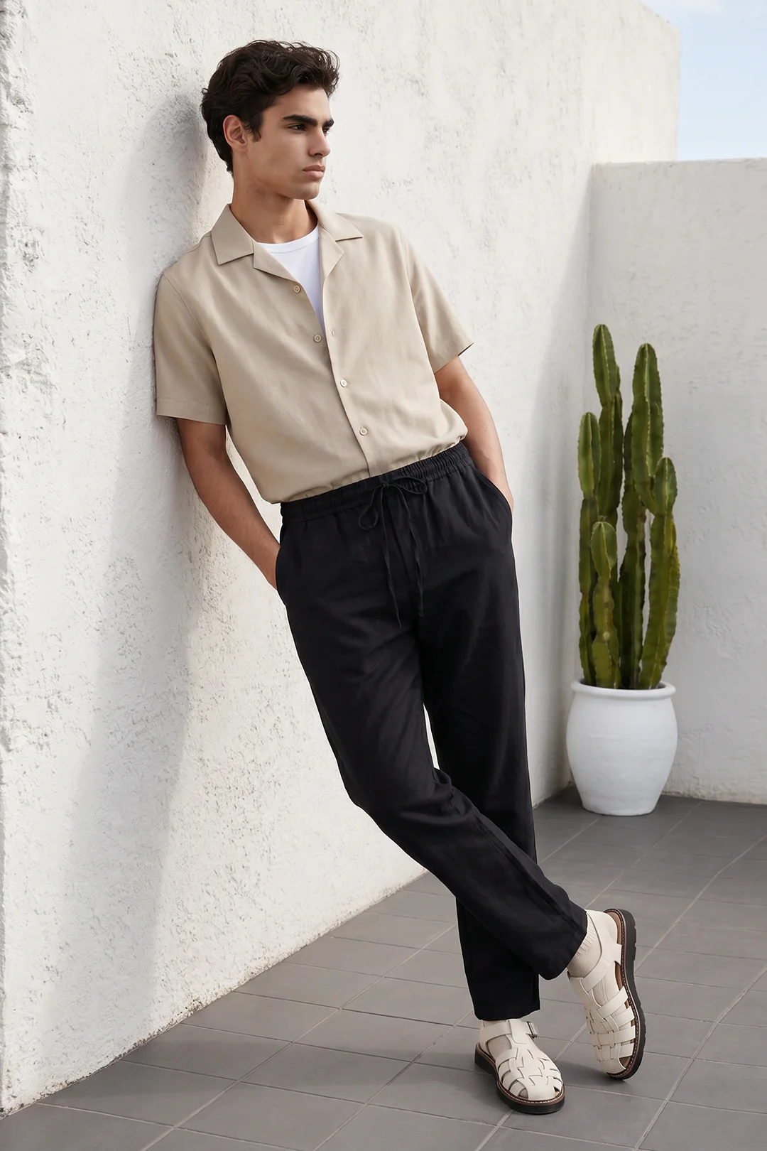 Linen Pant - 5001 - Image 3