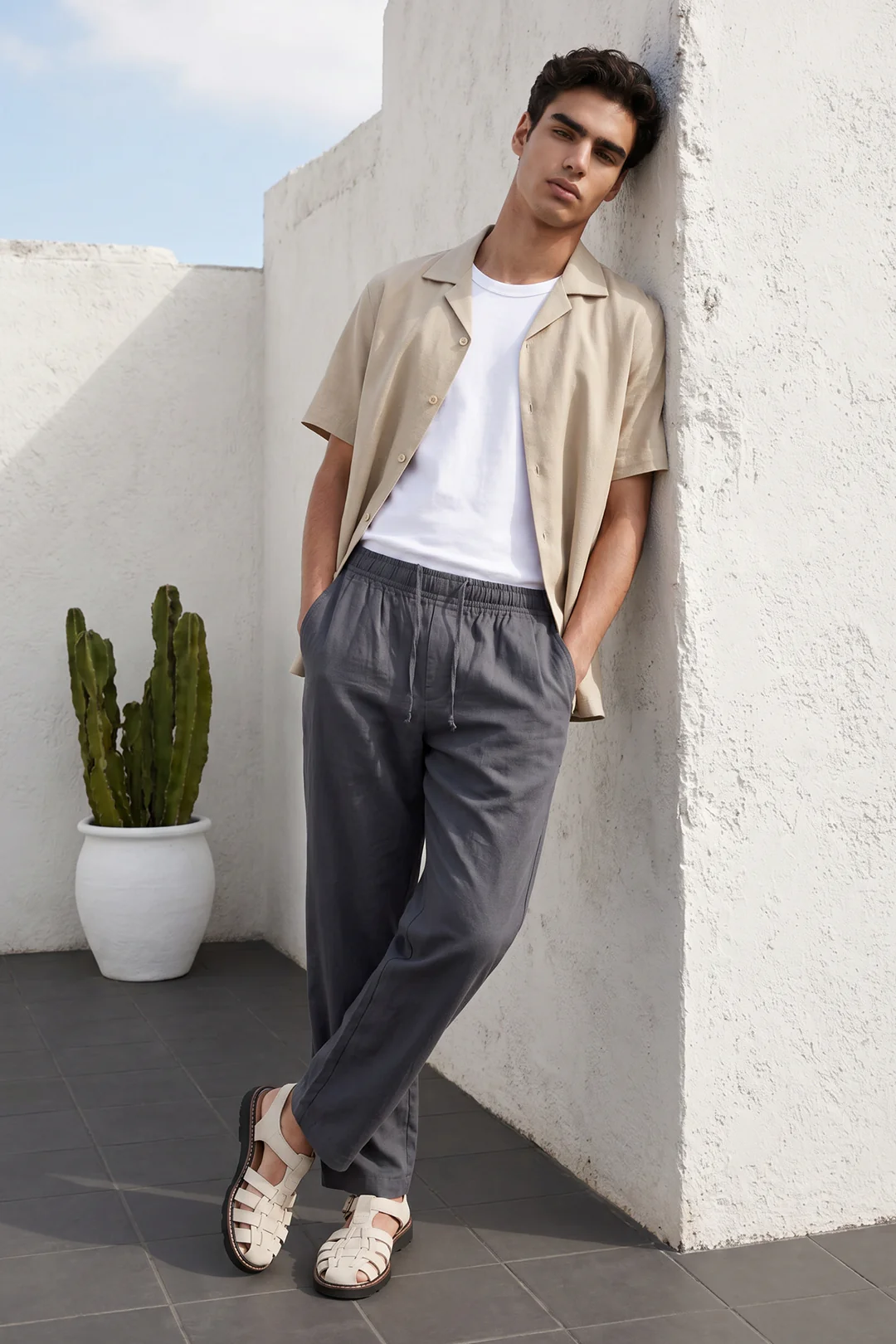 Linen Pant - 5001 - Image 3