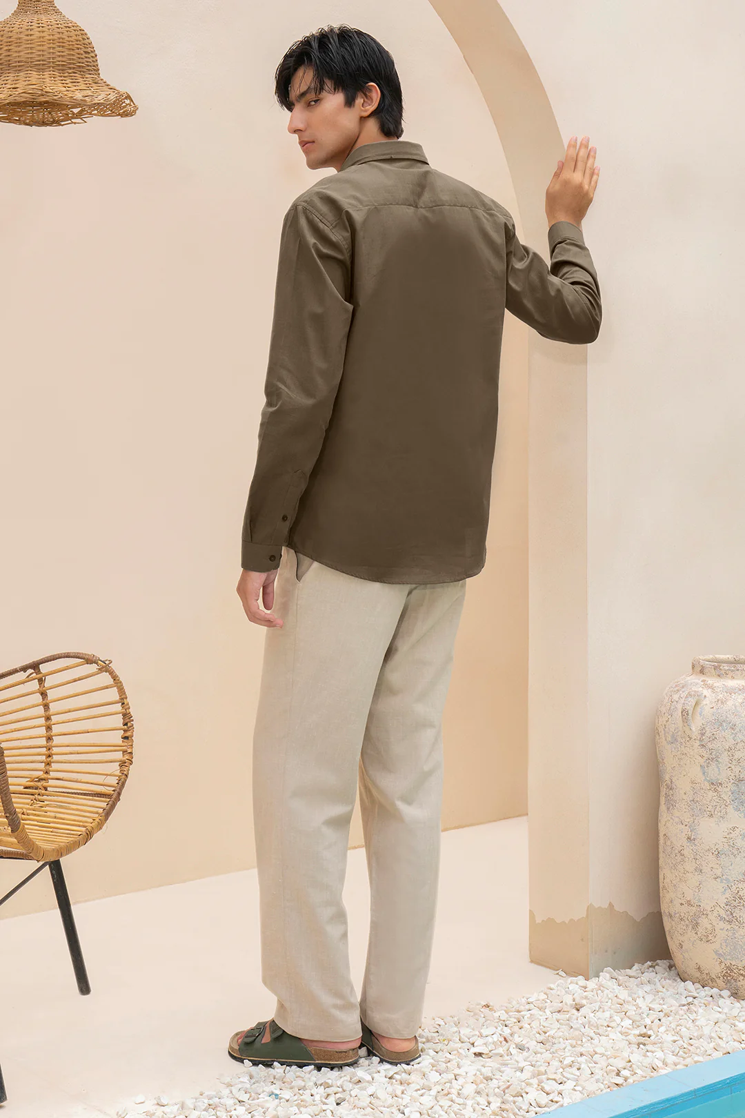 Linen Shirt - 5006 - Image 11