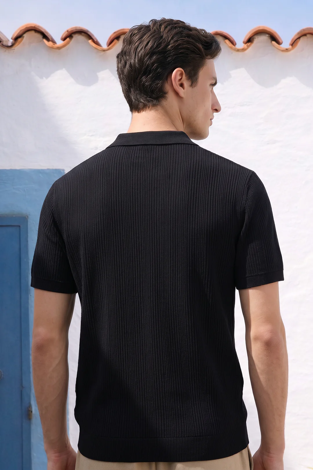 Loose Guage Zipper Polo - 6003 - Image 6