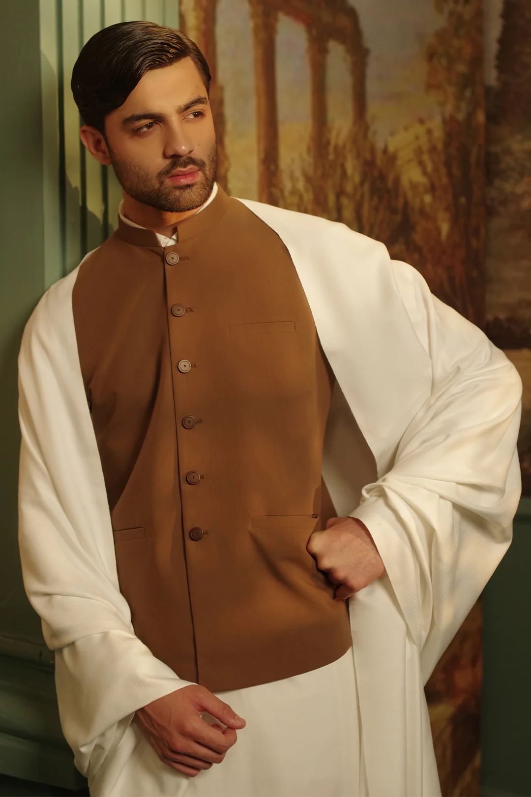 Men Shawl - E001 - Image 14