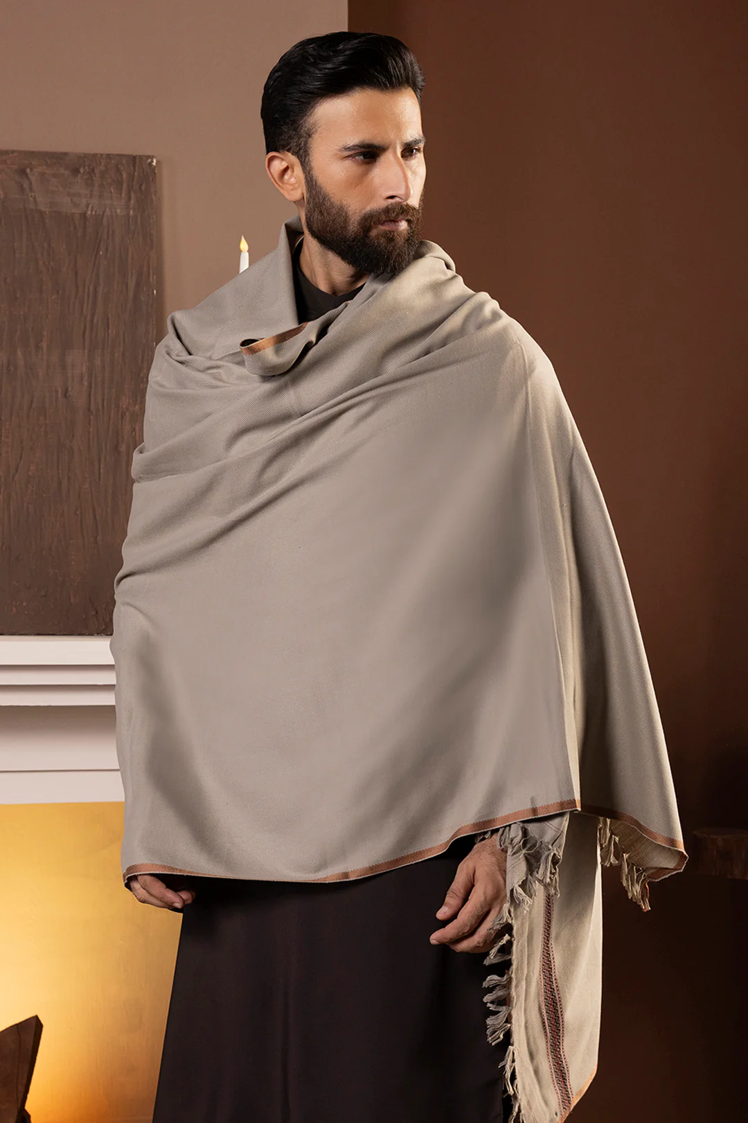 Men Shawl - 5004 - Image 2